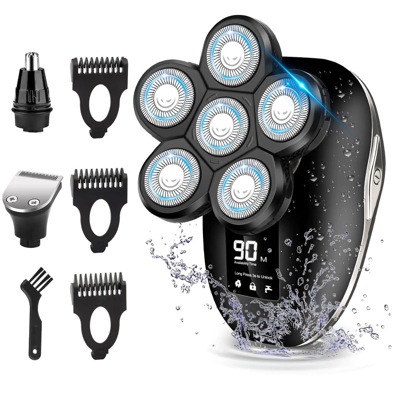 SleekBald 6-in-1 Electric Shaver